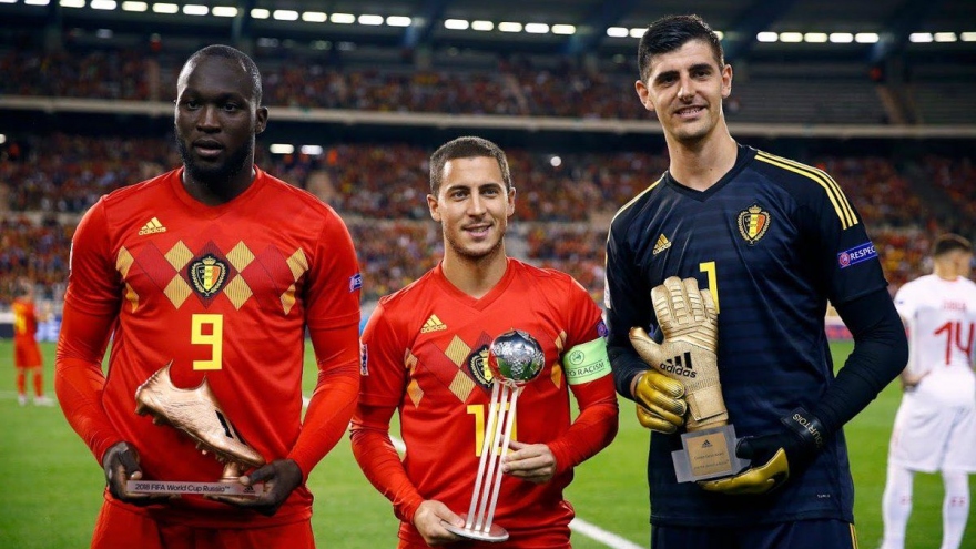 ĐT Bỉ chính thức công bố danh sách 26 cầu thủ dự VCK EURO 2020
